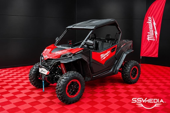 Milwaukee fait gagner un CFMOTO ZForce 950 Sport !